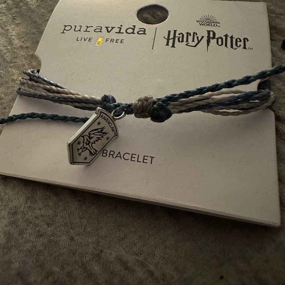 Pura Vida Ravenclaw Bracelet with Silver Charm